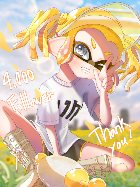 4000フォロワーありがとう！
