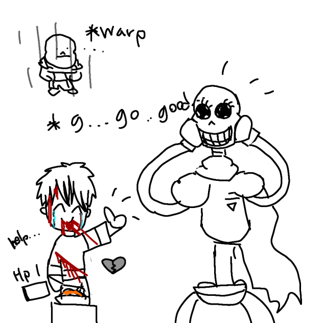 papyrus's spaghetti....