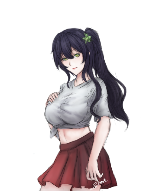 วาดสาวเล่นๆ