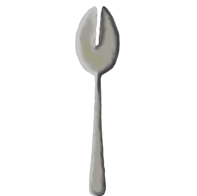 SALAD SPOON - ibisPaint