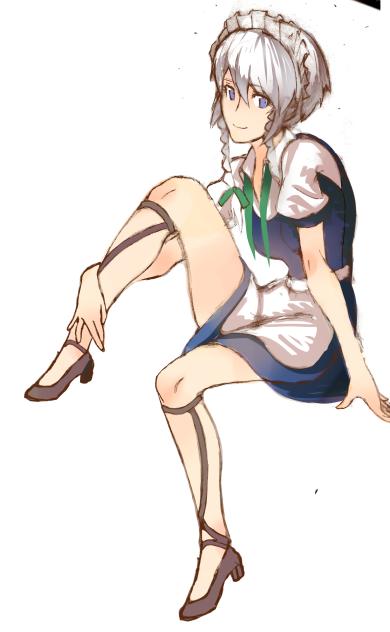 ポーズ練習座る2