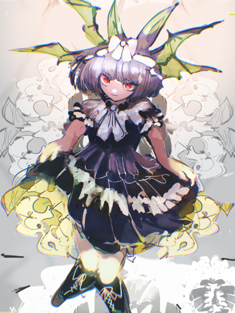 蝙蝠お嬢さん