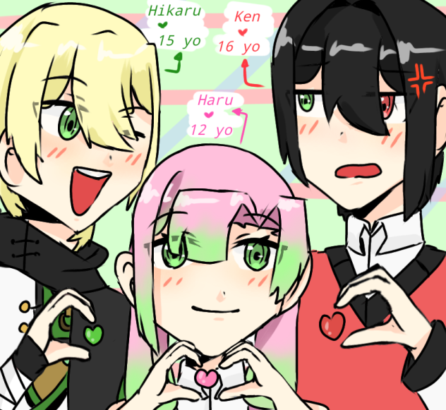 💚💗🔴✨✨