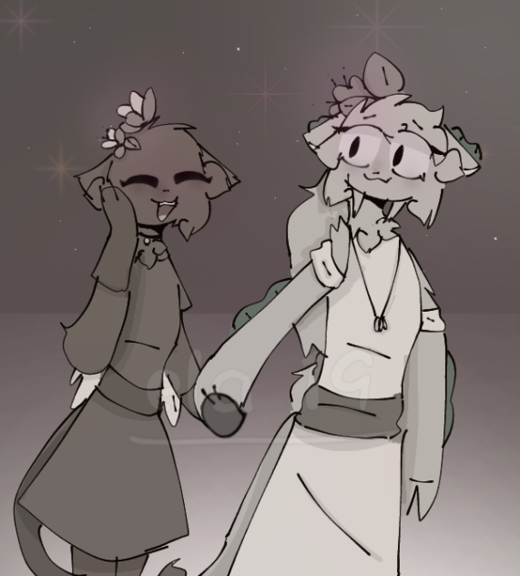 just a doodle👭2