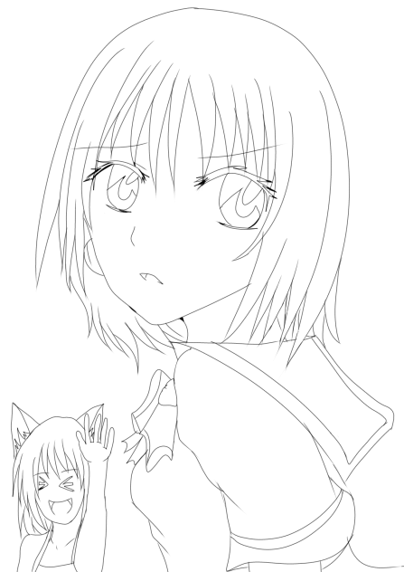 線画37