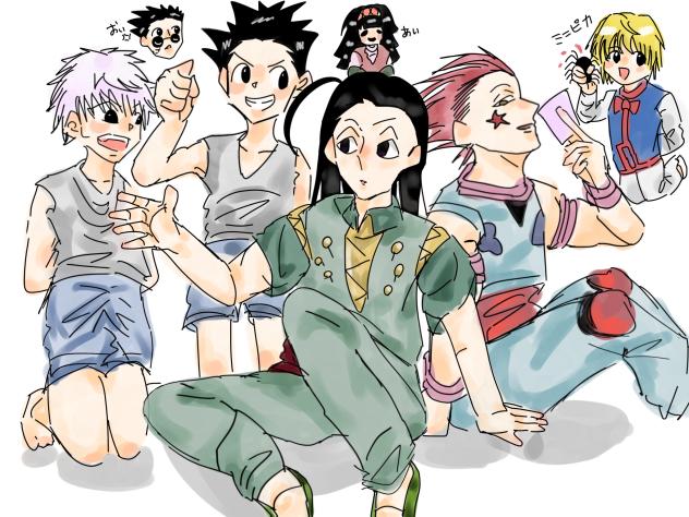 いいねが来た数だけハンターキャラを増やす