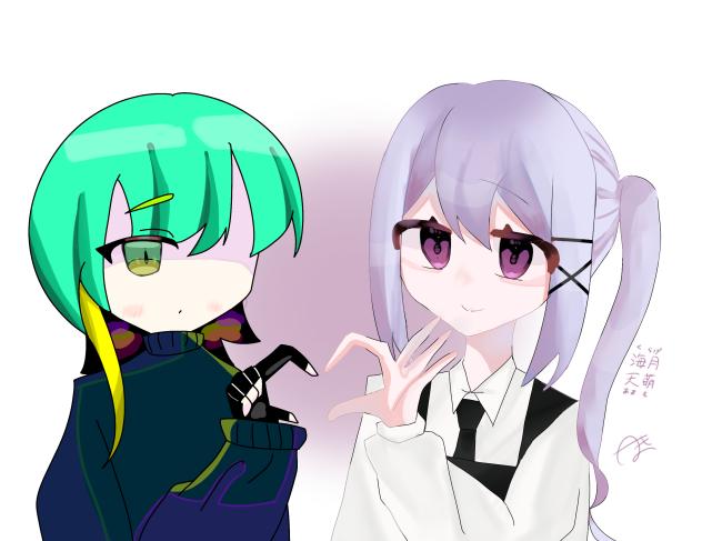 あまもさんと合作！