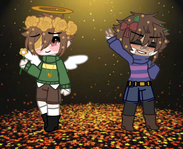Chara and Frisk Dreemurr