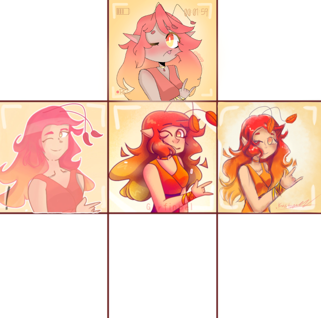 I draw, you draw Collab!