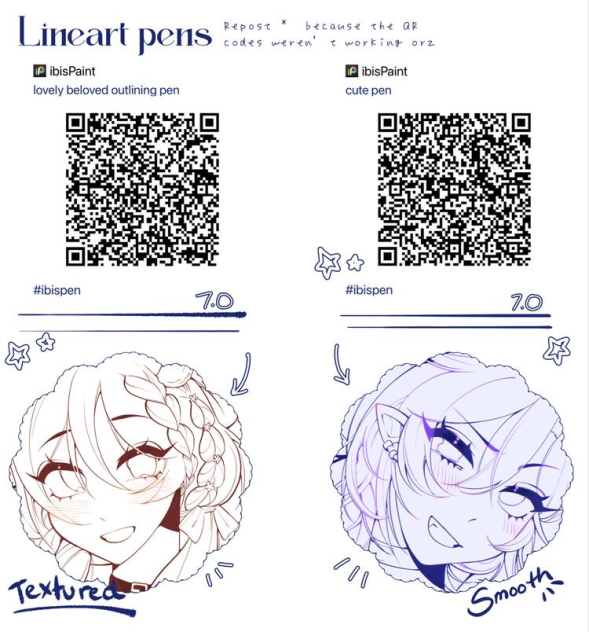 Lineart ibisPaint