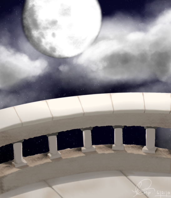 Night sky - ibisPaint