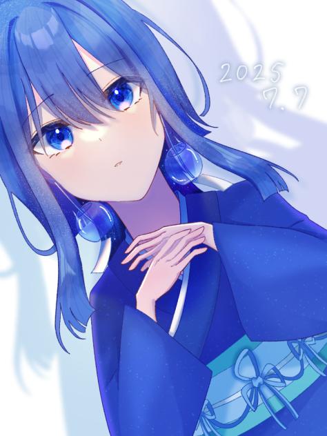 夜空を