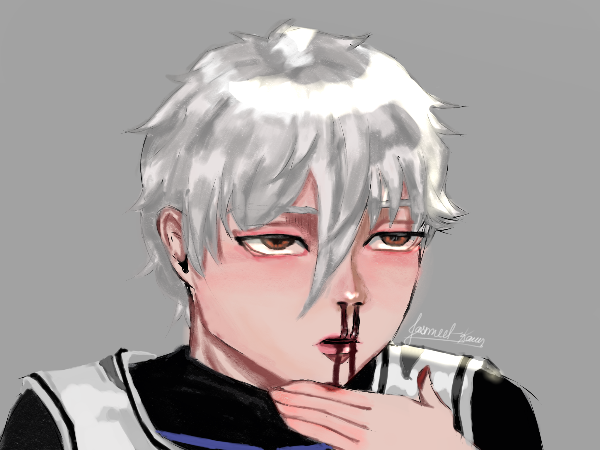 Nagi from blue lock - ibisPaint