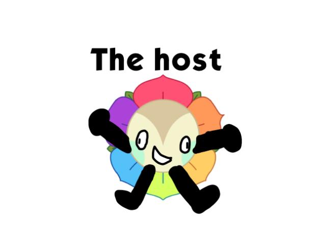 The host and me!