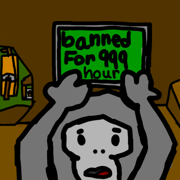 Gorilla tag ban😨😨