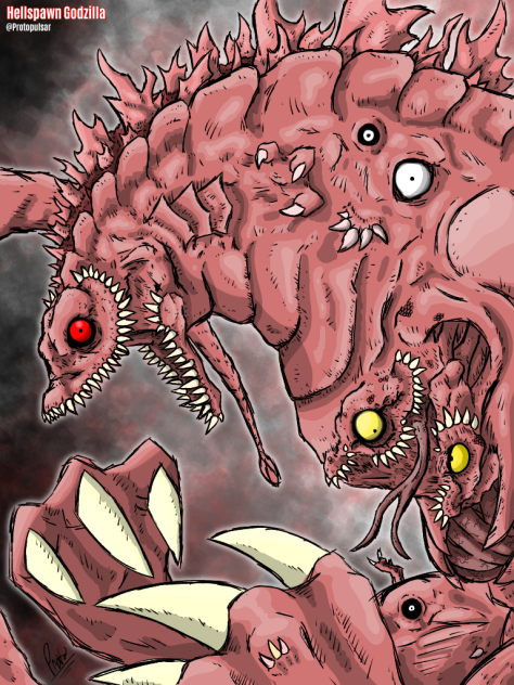 Hellspawn Godzilla - Finalized