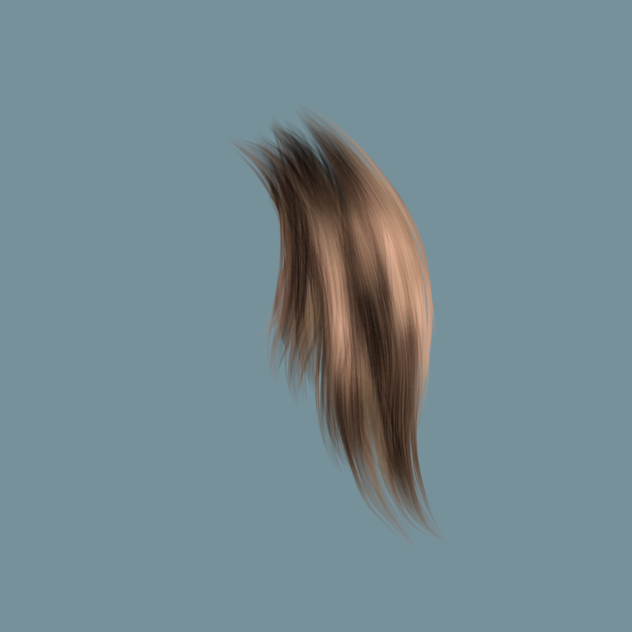 Easy hair tutorial - ibisPaint