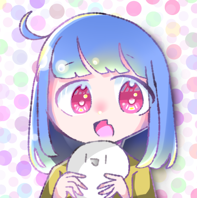 ゆむちゃんの線画塗りました！
