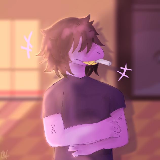 Chalk addict! 🪓 🥁 Susie Fanart! 💜