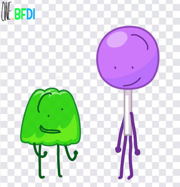 gelatin and lollipop in the hfjONE style