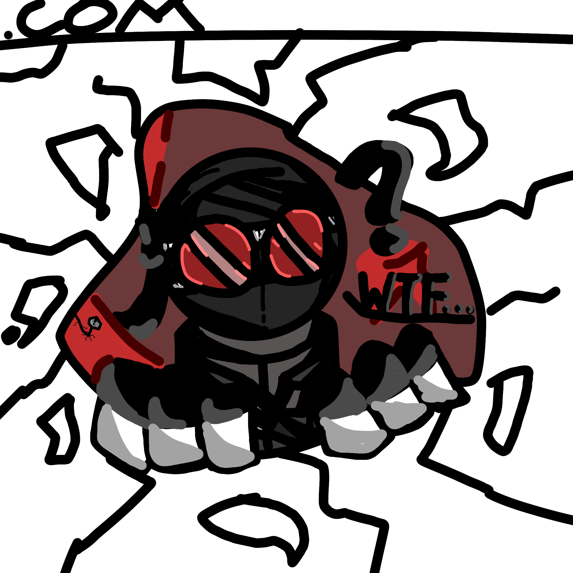 HANK BROKE THE BARRIER - ibisPaint