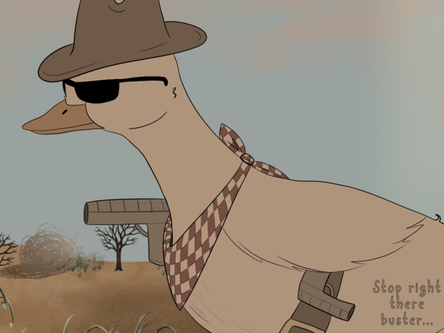 Cowboy Duck