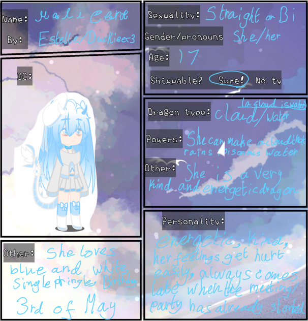 Character entry for Frozen in time