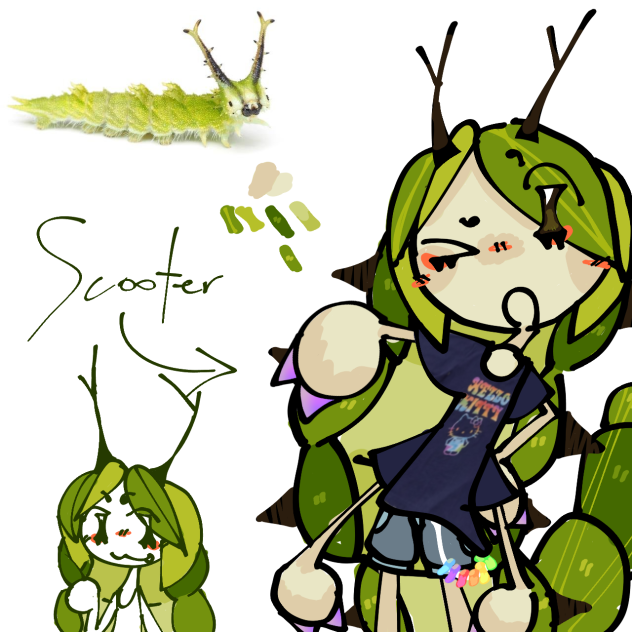 Scooter-Pillar!