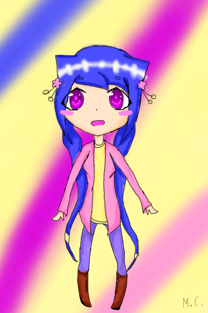 speedpaint of my OC - ibisPaint
