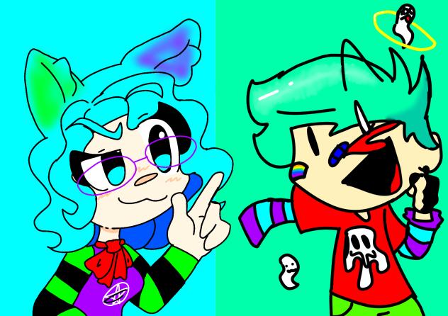 • collab with ✨jujupaint13✨! •