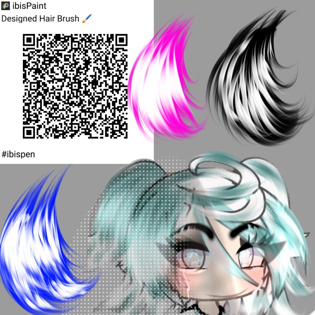 Gacha or Art Hair Brush