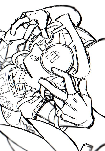 ポケミク（線画）