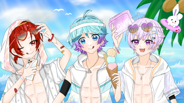 夏大将 〜子供組〜 - ibisPaint