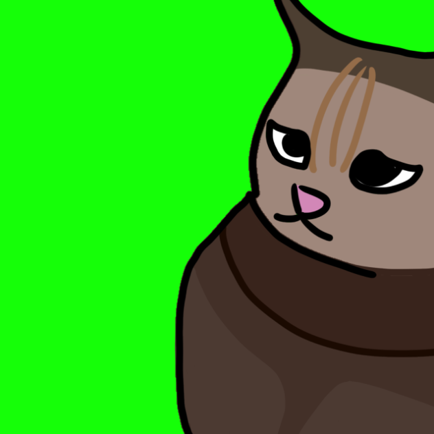 無料素材！説教されるネコ