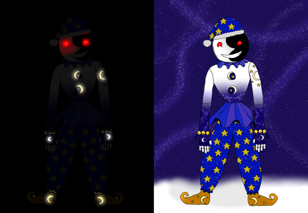 Moon from fnaf SB