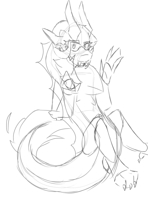 WIP dragon lol
