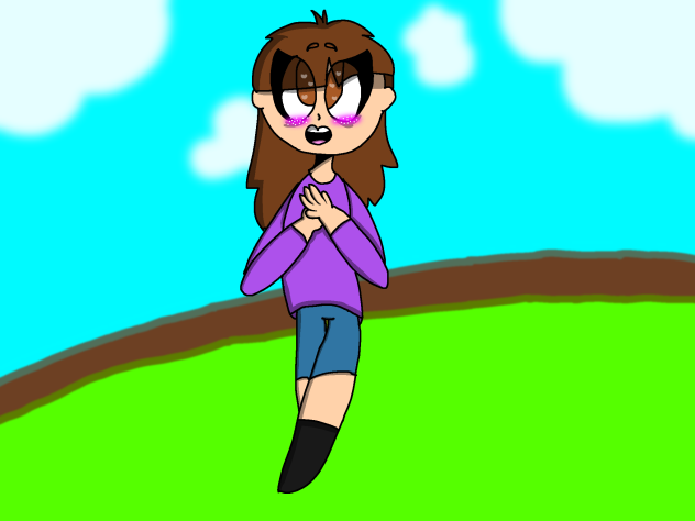 Redrew my first ever digital drawing! - ibisPaint
