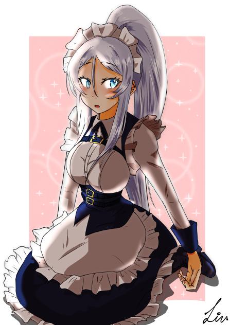 ✨シルファチャレンジ✨（塗り絵完成版 逆光バージョン）