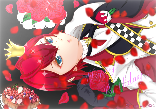 リドル・ローズハート誕生日イラスト