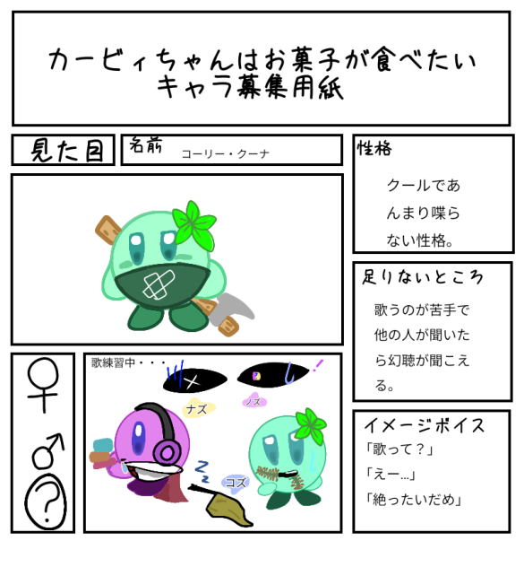 カービィちゃんはお菓子が食べたい(二回参加)
