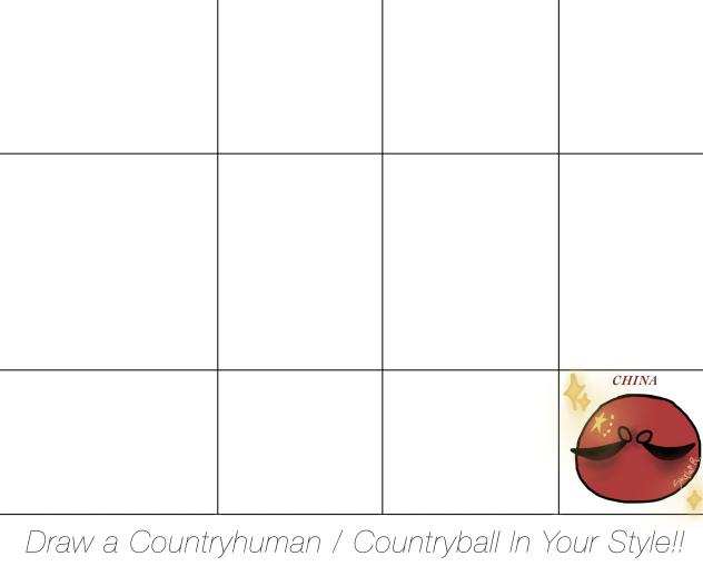 Draw a Countryhuman or Countryball