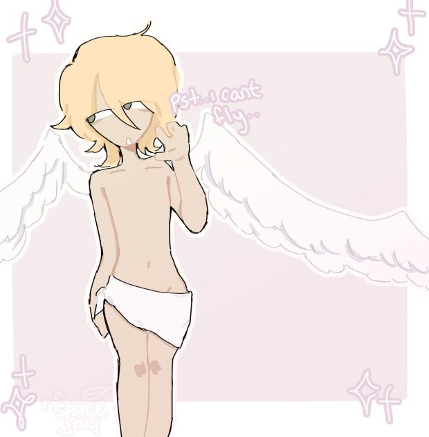 He can’t fly…