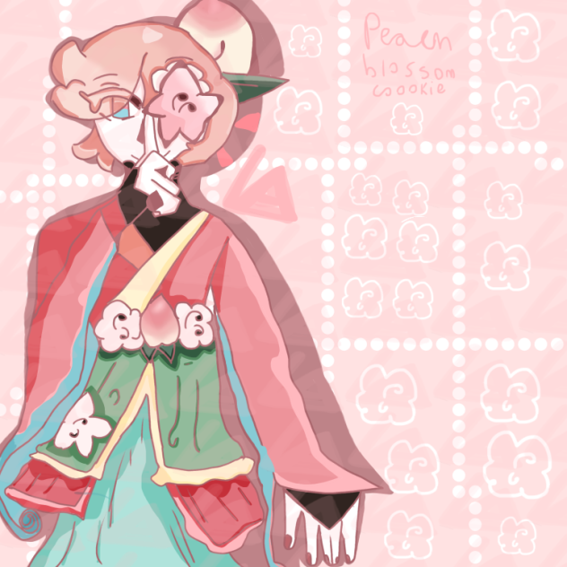 - Peach Blossom Cookie -