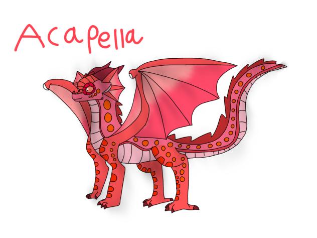 Wings of fire. Wof. RainWing. Acapella.