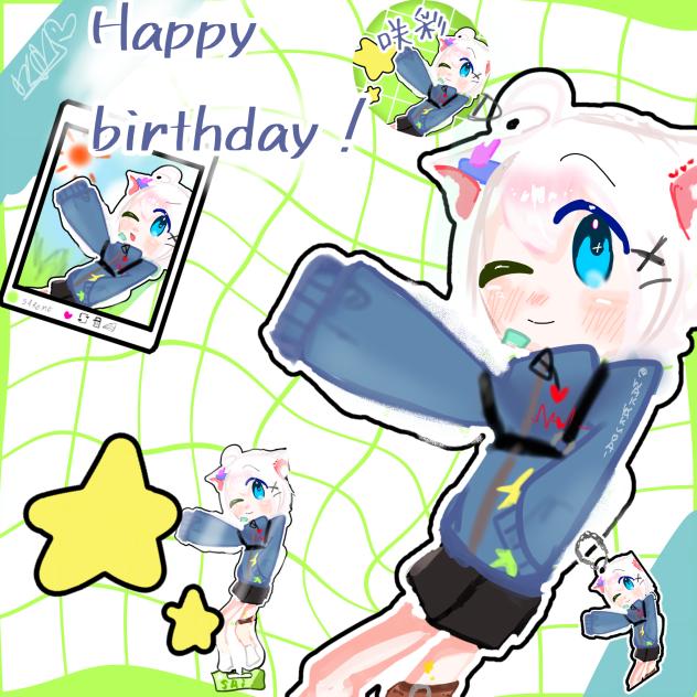 ʜᴀᴘᴘʏʙɪʀᴛʜᴅᴀʏ🎉🎂！(遅刻)