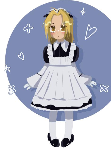 Edward Elric maid dress♡