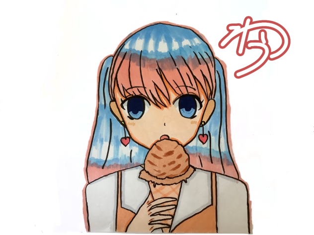 アイス食べよ