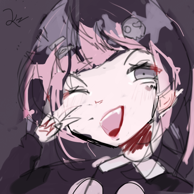 goth vamp girl