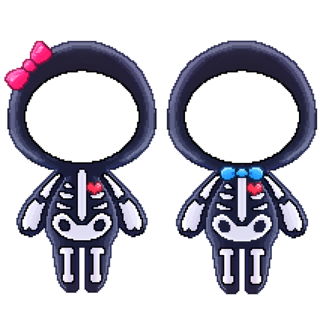 skeleton costume (pixel) b