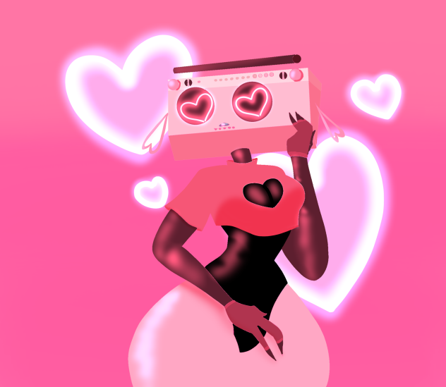 Boombox's humanish form